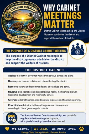 Why District Cabinet Meetings Matter